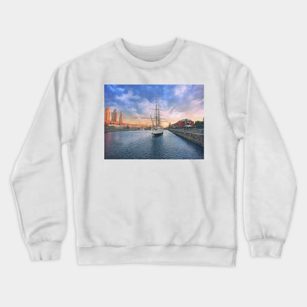 frigate Crewneck Sweatshirt by jmpznz